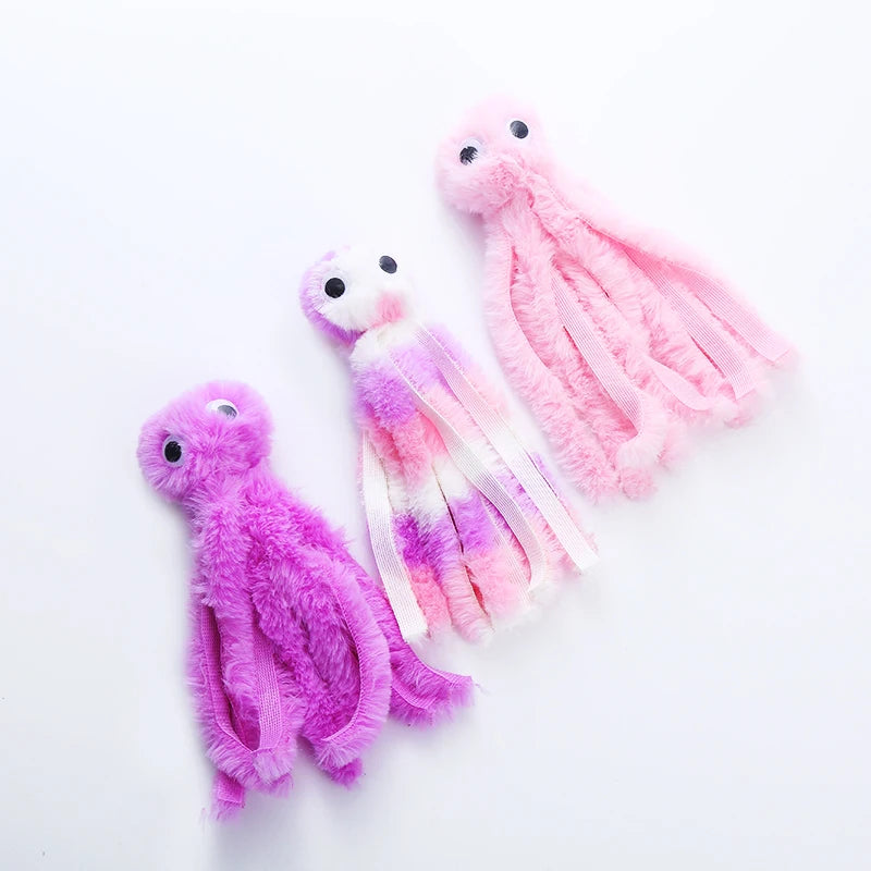 Brinquedo polvo para gato