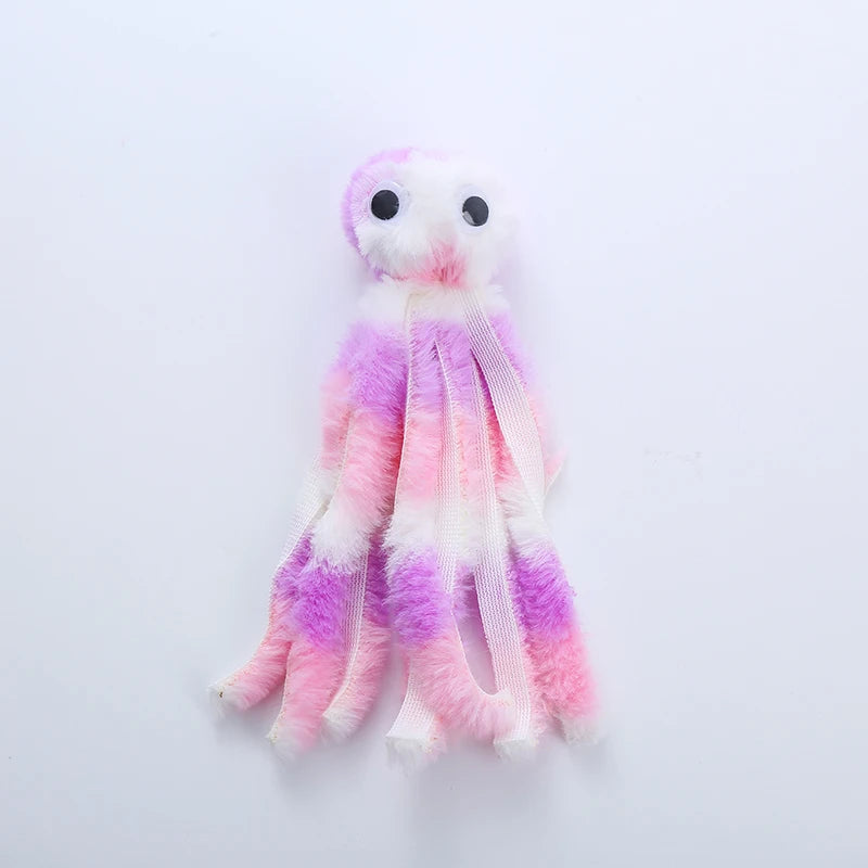 Brinquedo polvo para gato